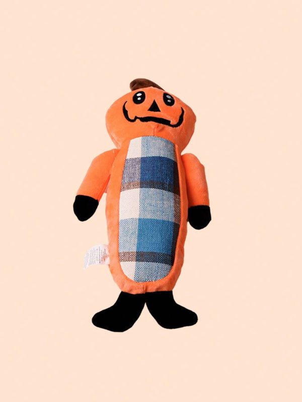 halloween funny pumpkin teething rope toys set 500
