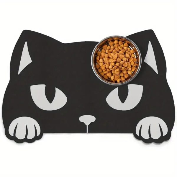 halloween spider web pet feeding mat 16