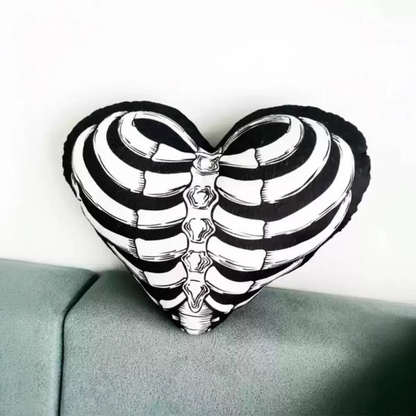 halloween spooky ghost skull shaped decorative ornament sofa pillow 17