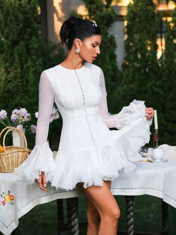 jarya white mini dress 13