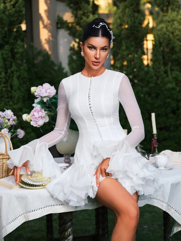 jarya white mini dress 15