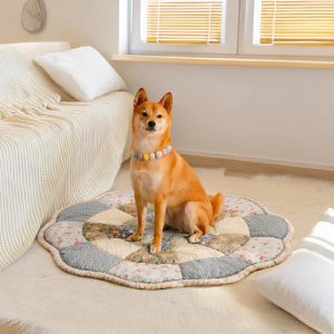 large flower shape floral chic pet mat 11 large flower shape floral chic pet mat 11