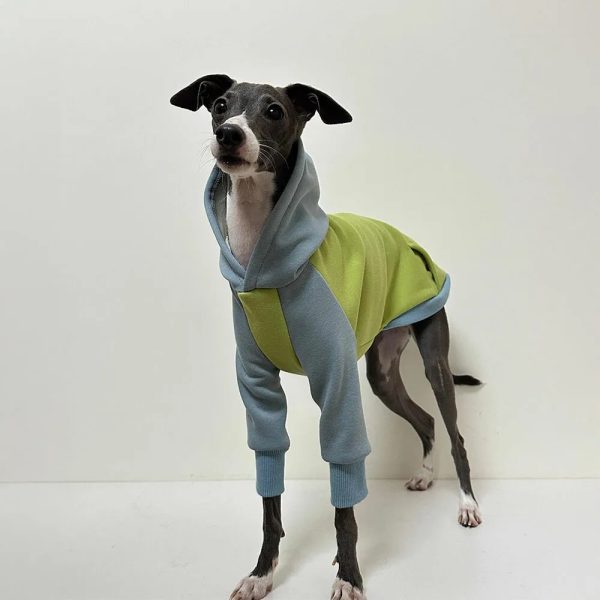 lightweight warm thick turtleneck down padded dog vest 26