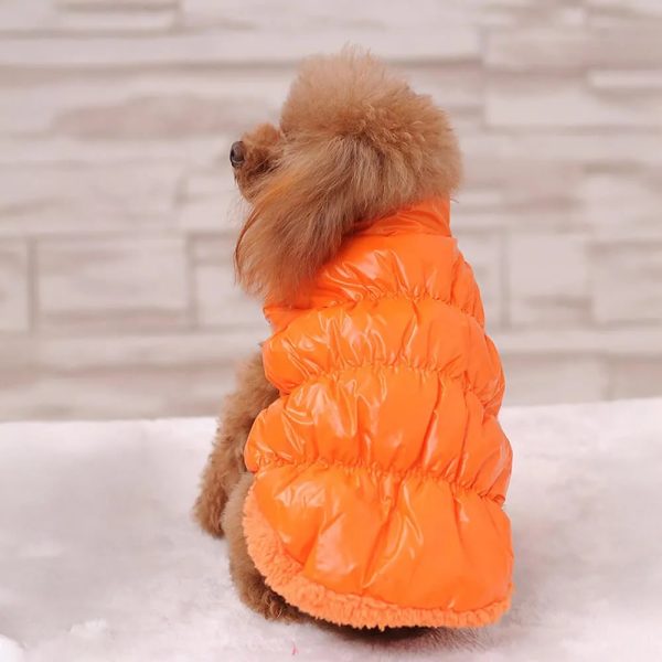 warm thick windproof waterproof eco friendly dog vest 16