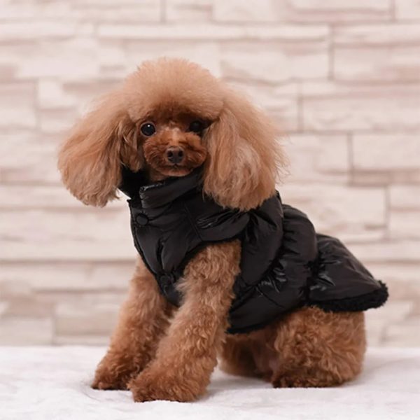 warm thick windproof waterproof eco friendly dog vest 19