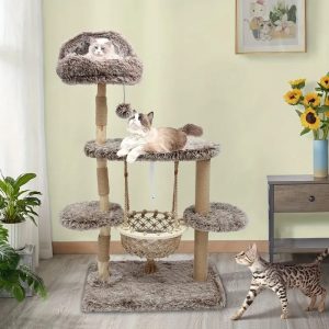 59 luxury fluffy canopy cat tree 11 59 luxury fluffy canopy cat tree 11