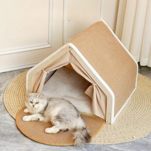 cat scratching board covered tent house bed 11 cat scratching board covered tent house bed 11