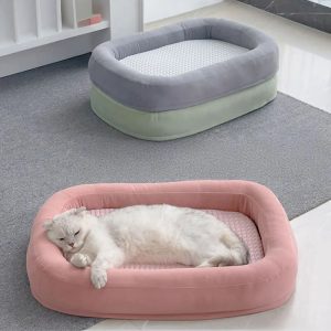 functional soft plush orthopedic washable dog & cat bed 11