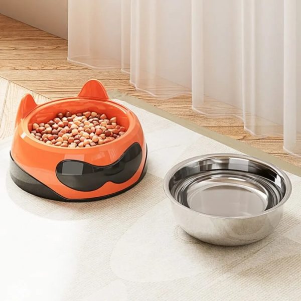 large capacity easy clean stainless steel pet bowl 12