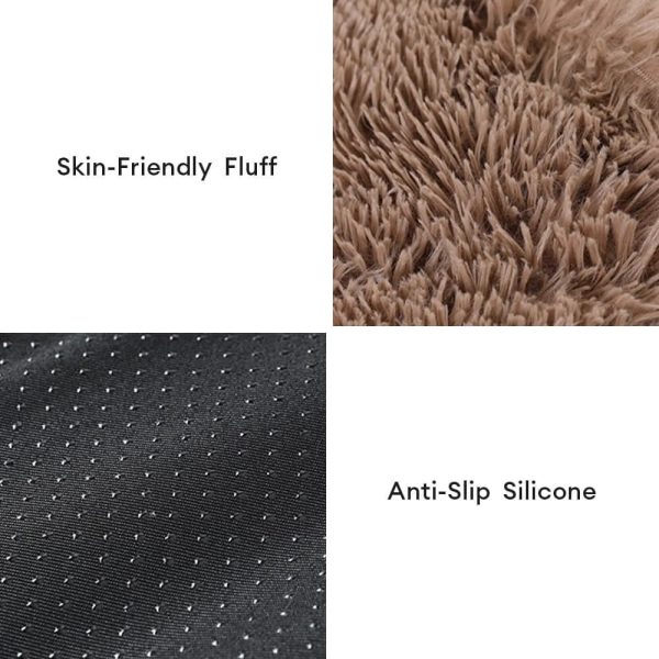 soft plush anti slip fluffy dog & cat rug mat 14
