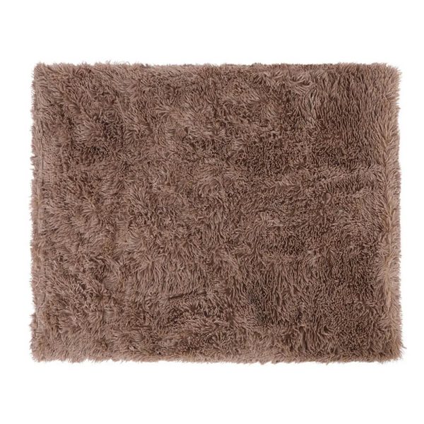 soft plush anti slip fluffy dog & cat rug mat 18