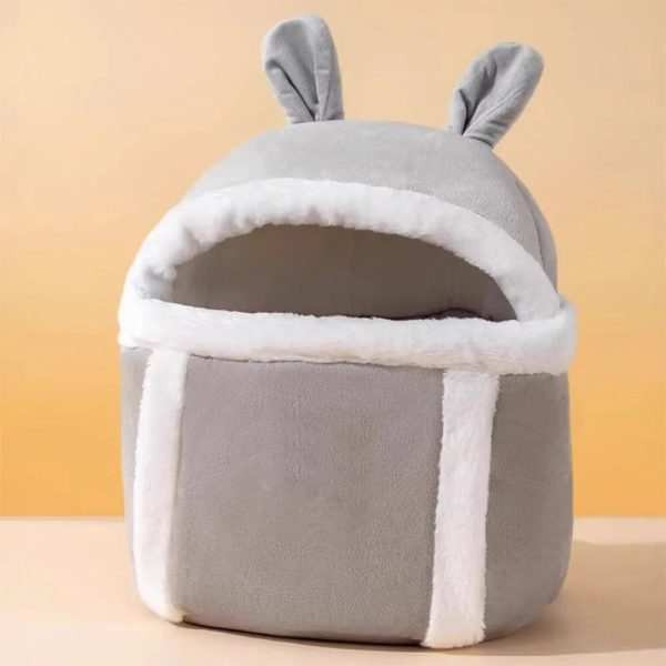 soft plush bee style warm breathable dog & cat carrier bag 13