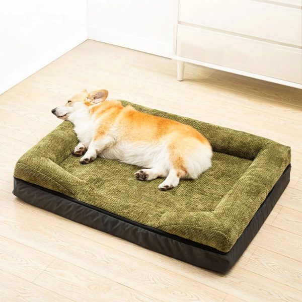 spacious cozy durable orthopedic washable dog & cat bed 20