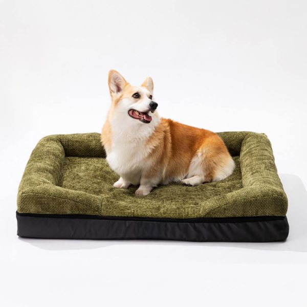 spacious cozy durable orthopedic washable dog & cat bed 21