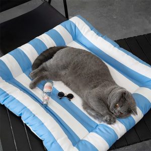 square striped cooling waterproof portable sleeping dog & cat mat 13 square striped cooling waterproof portable sleeping dog & cat mat 13