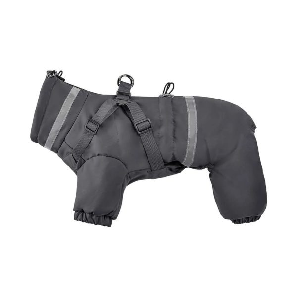 waterproof adjustable tactical four legged outdoor dog coat 18