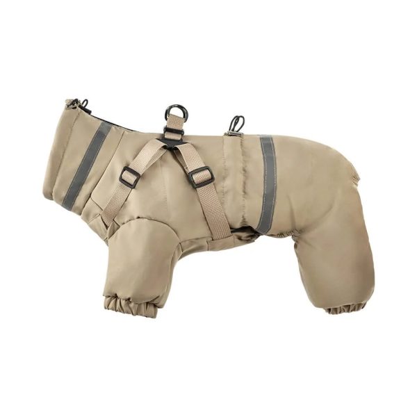 waterproof adjustable tactical four legged outdoor dog coat 19