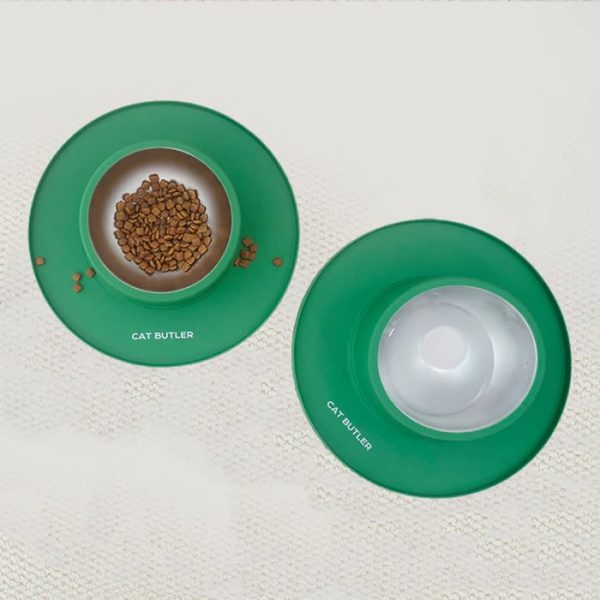anti rollover cat bowl 16