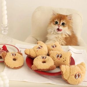 baked treats plush interactive playful cat toy set 11