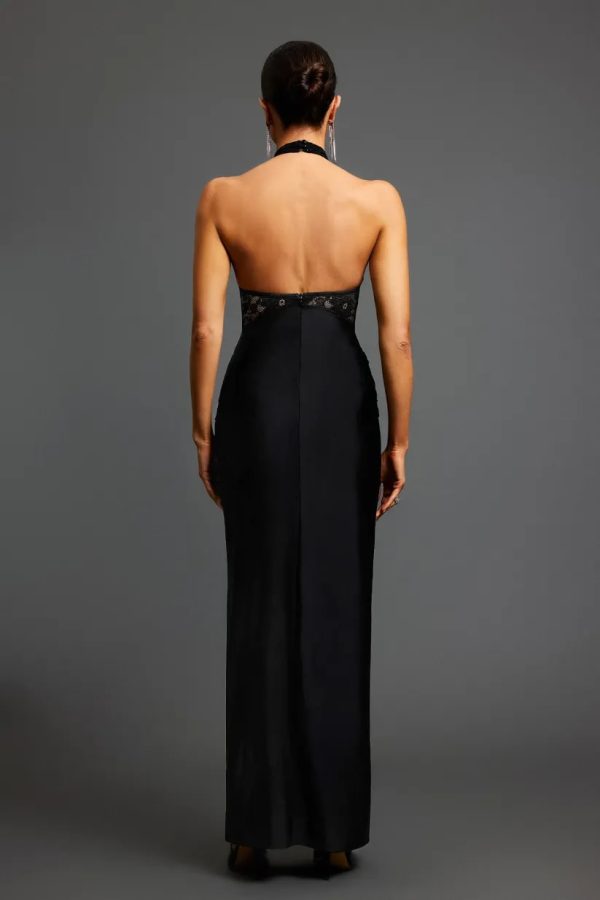 cadao backless floral lace maxi dress 11000