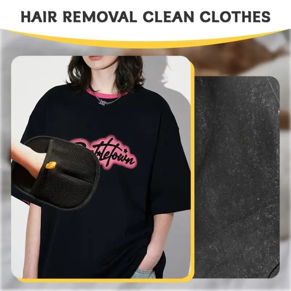 double sided pet hair removal glove 13
