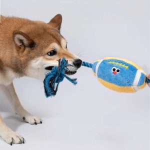 plush durable baseball bat sports interactive chew dog toy 11