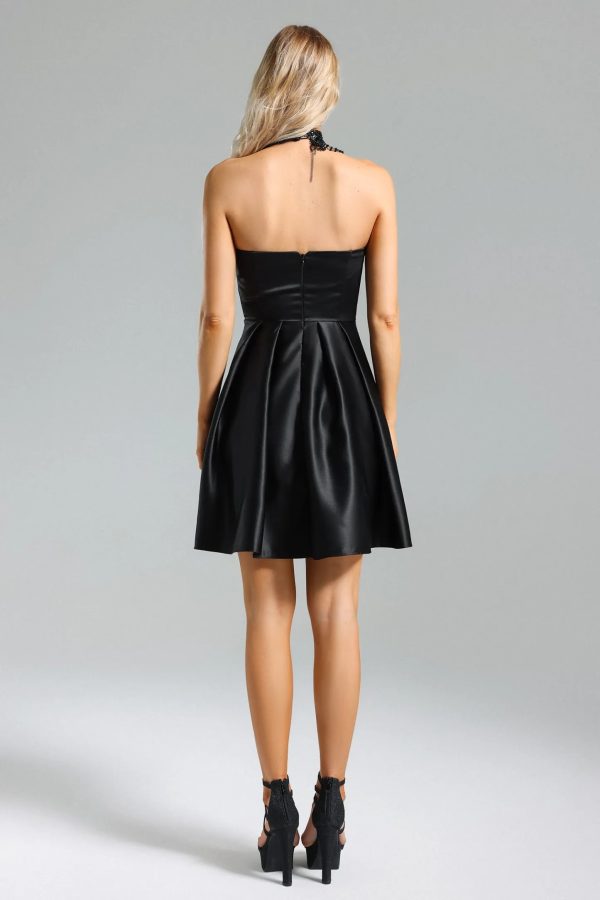 deborah satin strappy dress 16