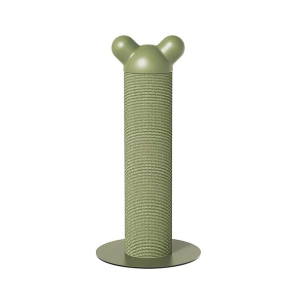 bear ear design durable paper rattan large cat scratching post 25