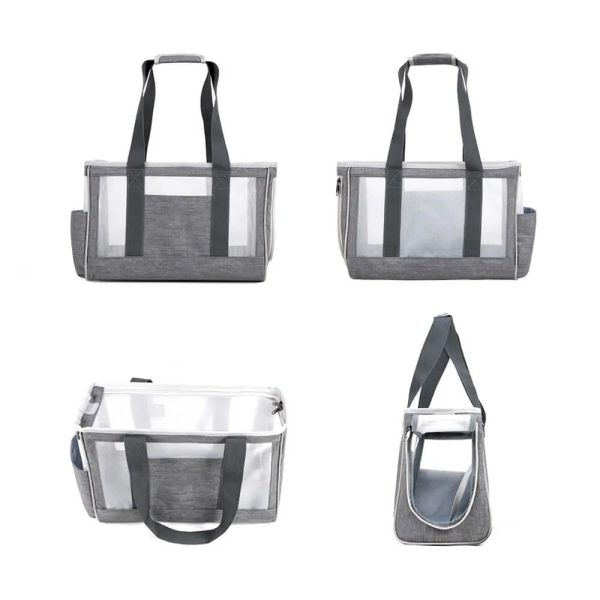 breathable mesh travel handbag crossbody cat bag 15