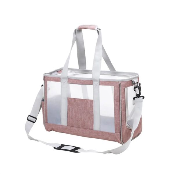 breathable mesh travel handbag crossbody cat bag 18