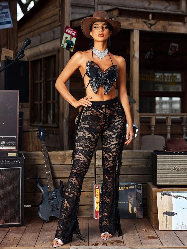 bryxar halterneck lace up butterfly top 14
