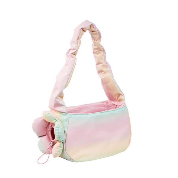 colorful fashion pu leather waterproof portable pet carrier bag 20