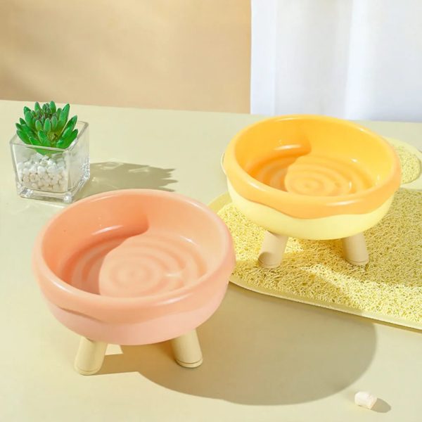 donut elevated neck guard pet bowl 16