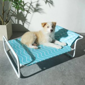 moisture proof oxford cloth elevated dog bed 11