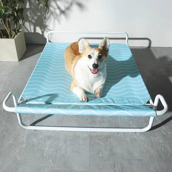 moisture proof oxford cloth elevated dog bed 15