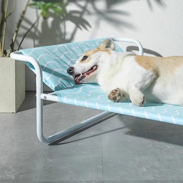 moisture proof oxford cloth elevated dog bed 22