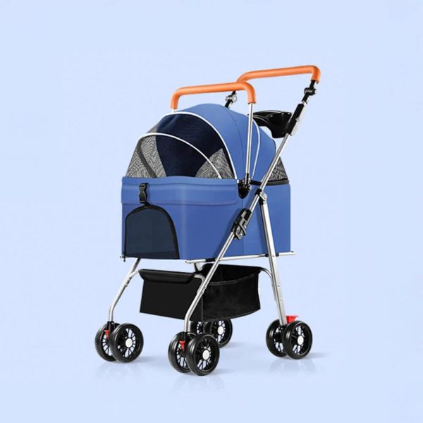 outdoor multifunctional lightweight foldable & detachable pet stroller 26