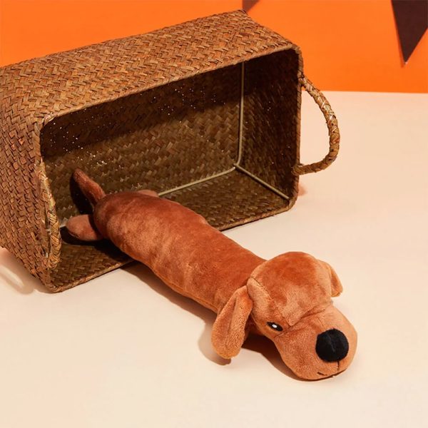 plush squeaky durable bite resistant dog chew toy 18