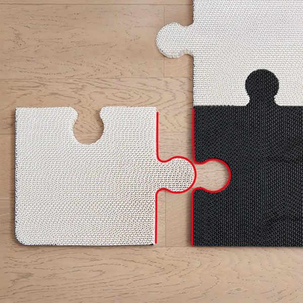 puzzle shaped self adhesive scratch resistant cat climbing wall scratching board 14