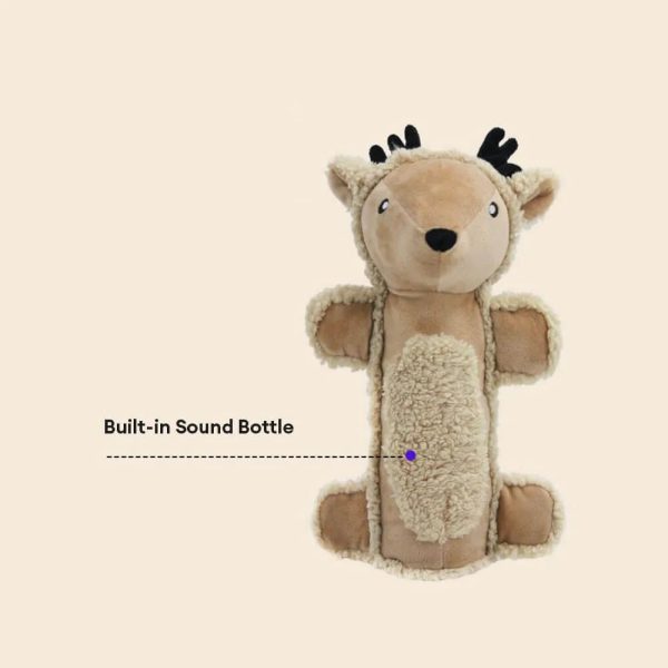 soft plush mouse bear durable squeaky interactive chew dog toy 13