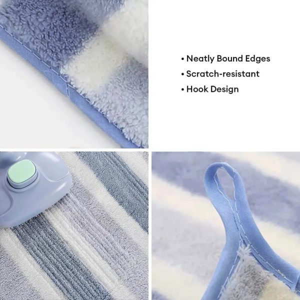 striped absorbent drying thickened soft dog & cat bath towel 17