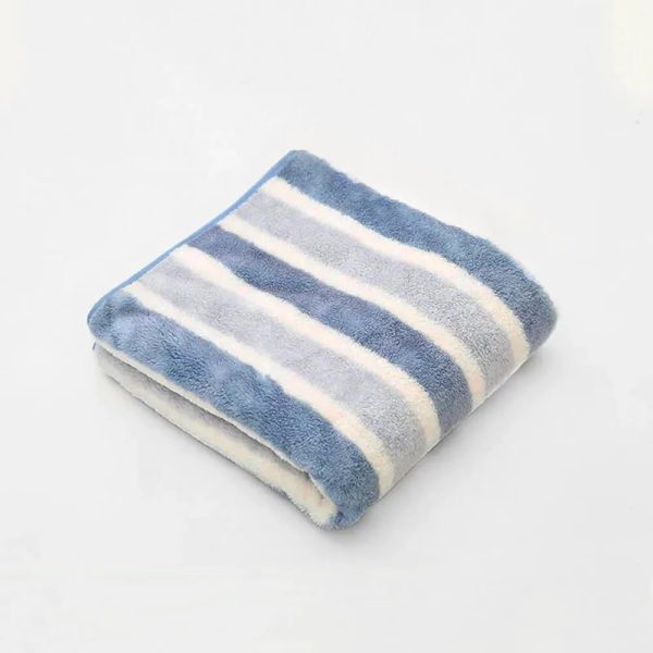 striped absorbent drying thickened soft dog & cat bath towel 19