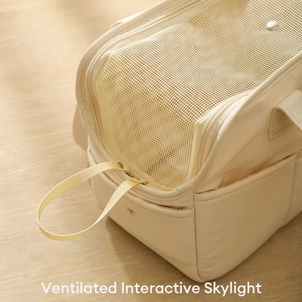 stylish plaid travel friendly dog & cat carrier bag 19