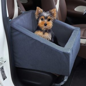 travel booster comfort elevated dog car seat 11