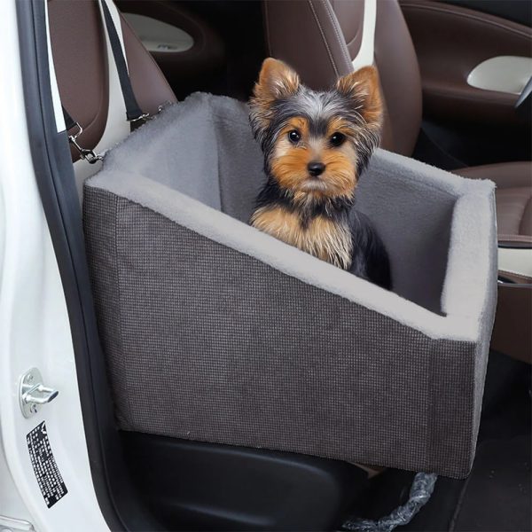 travel booster comfort elevated dog car seat 12