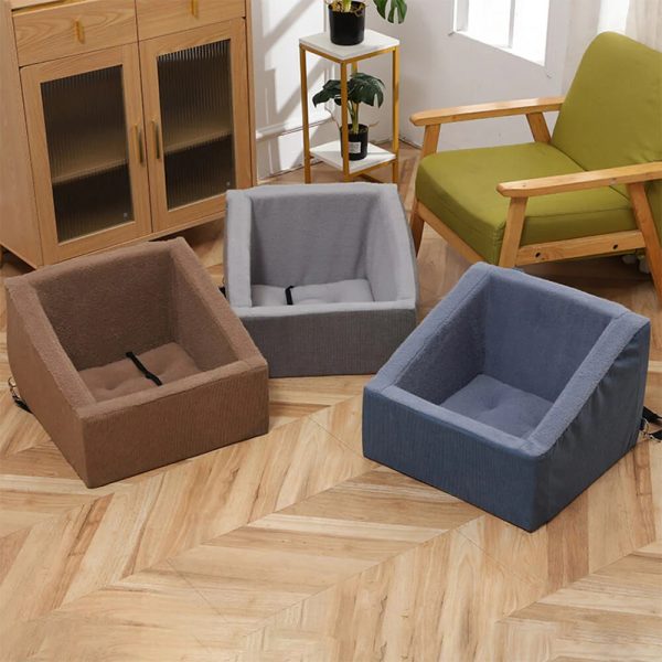 travel booster comfort elevated dog car seat 14