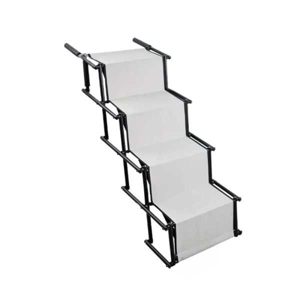 travel portable foldable 4 steps non slip dog car stairs 17