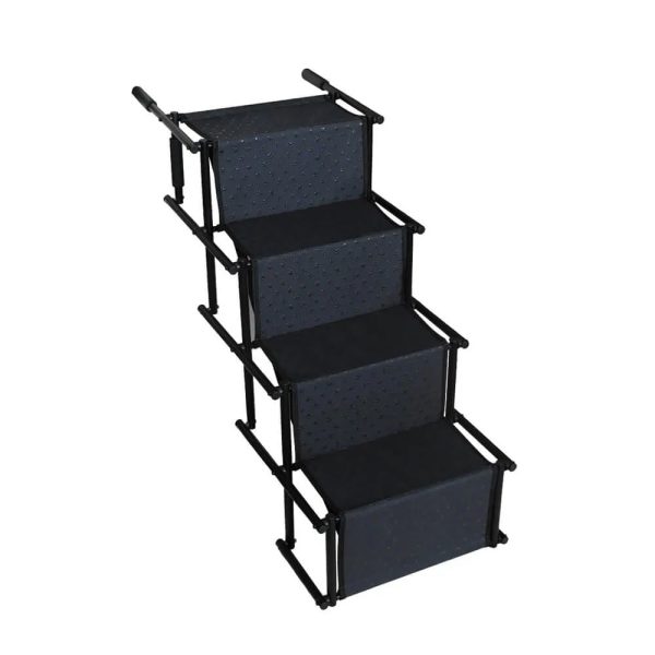 travel portable foldable 4 steps non slip dog car stairs 19