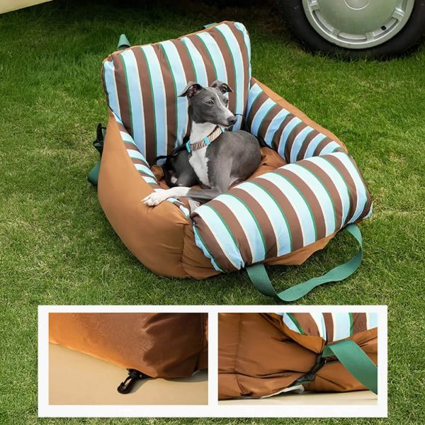 vibrant vibe travel booster multifunctional waterproof dog car seat bed 14