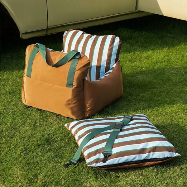 vibrant vibe travel booster multifunctional waterproof dog car seat bed 18